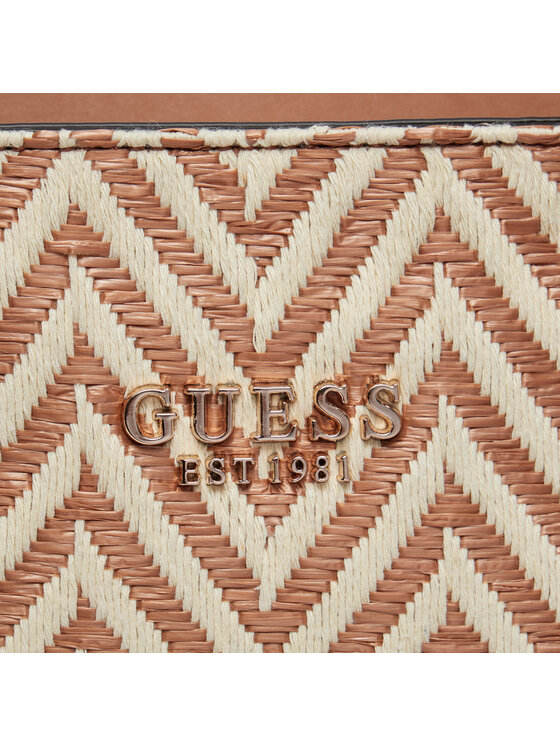 Guess Guess Ročna torba Silvana HWCV86 65220 Rjava