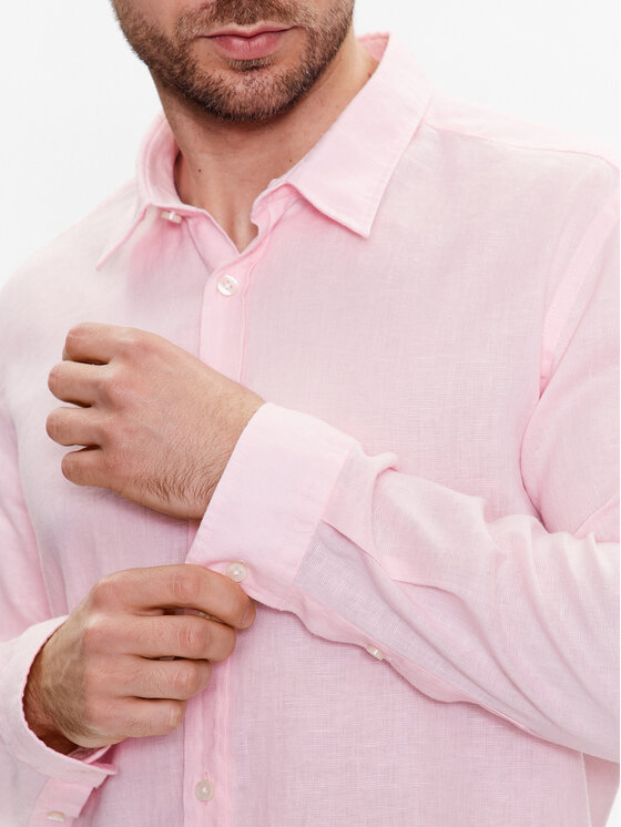 Boss Hemd 50490352 Rosa Slim Fit | Modivo.de