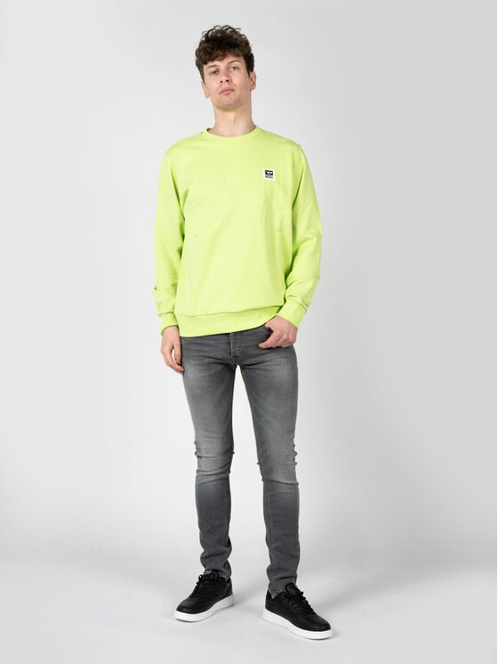 Diesel Diesel Μπλούζα A00329-RHATY-5IS Πράσινο Regular Fit