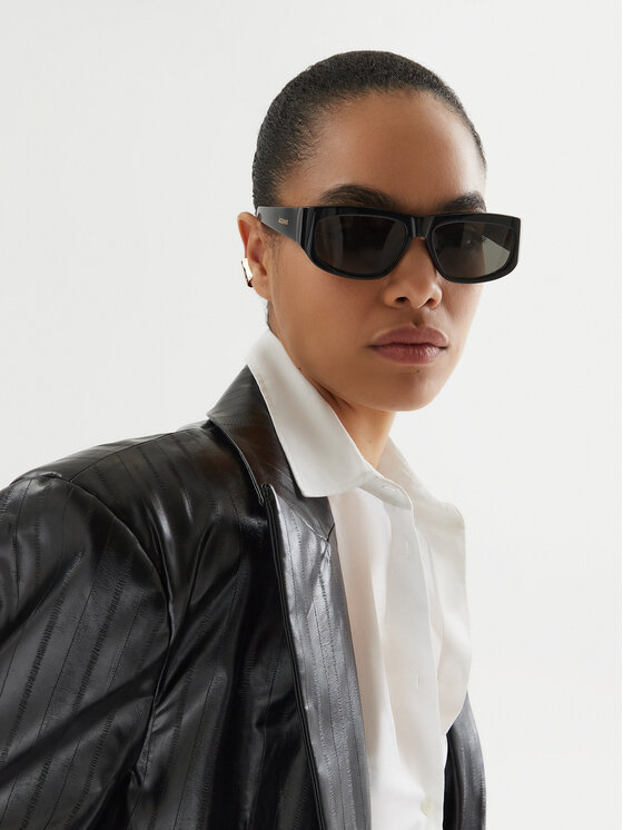 JACQUEMUS JACQUEMUS Saulesbrilles JAC2C1SUN Melns
