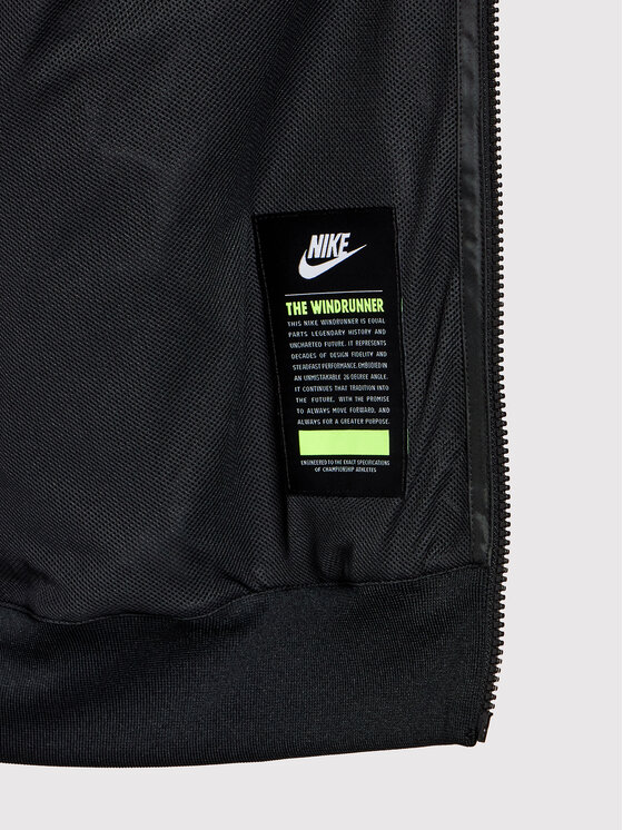 Nike Nike Kurtka do biegania Sportswear Windrunner DA0001 Czarny Standard Fit