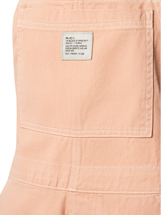 RVCA RVCA Ogrodniczki 23B091504 Różowy Relaxed Fit
