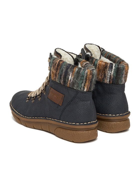 Rieker Rieker Schnürschuhe CEO-73343-15 Dunkelblau
