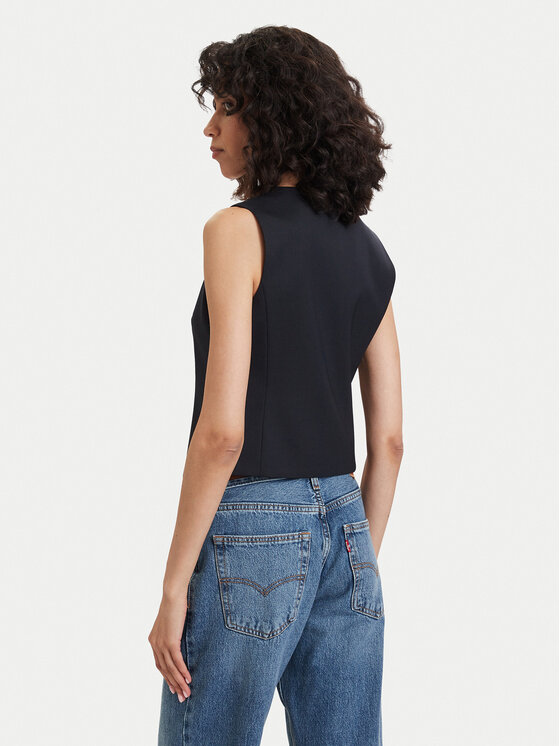 Tommy Hilfiger Tommy Hilfiger Елек WW0WW48882 Тъмносин Regular Fit