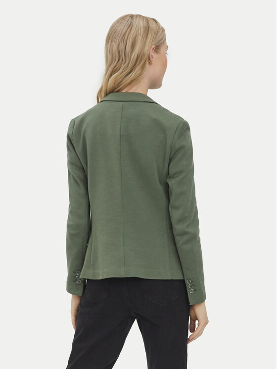 Vero Moda Vero Moda Marynarka Julia 10154123 Zielony Regular Fit