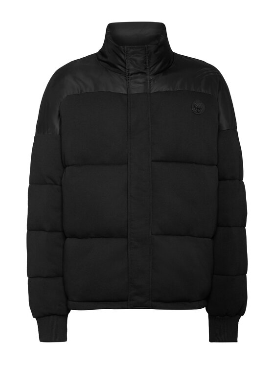 Plein Sport Plein Sport Kurtka puchowa 22985 Czarny Regular Fit