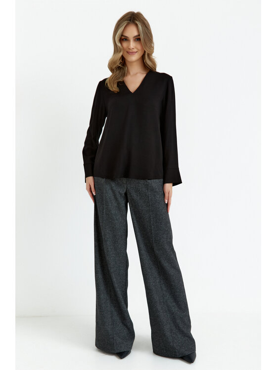 Stylove Stylove Halenka S391 Černá Curvy Fit