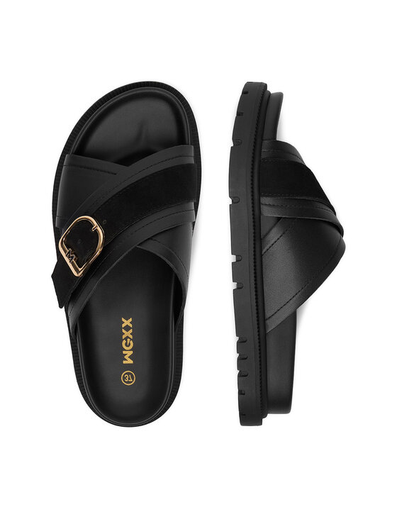 MEXX MEXX Klapki EO-HY25006-7 Czarny