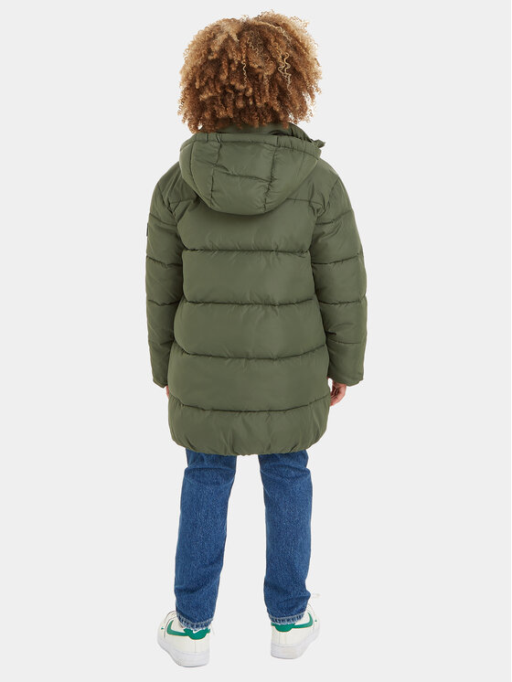 Calvin Klein Jeans Calvin Klein Jeans Žieminė striukė Essential IB0IB01277 Žalia Regular Fit