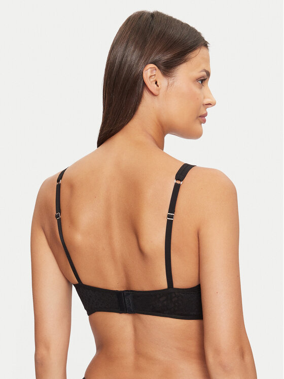 BOSS Boss Bralette krūšturis 50520390 Melns
