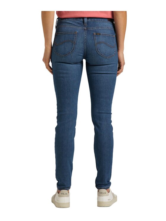 Lee Lee Jeansy L526CGMZ Niebieski Skinny Fit