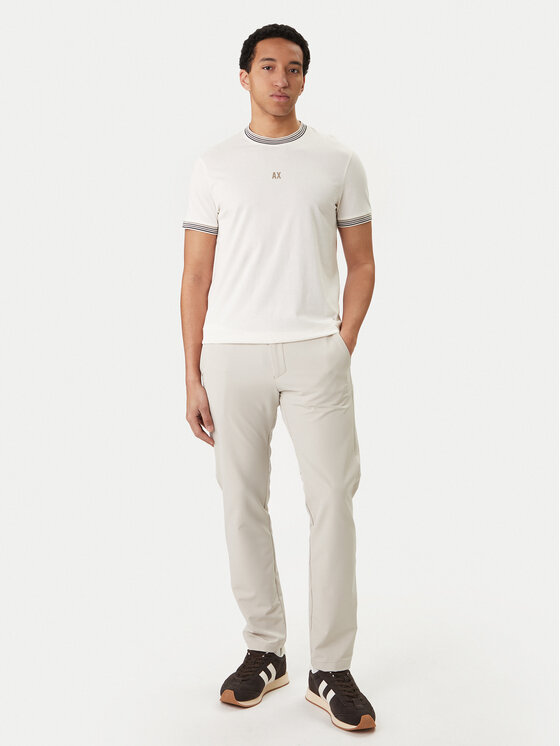 Armani Exchange Armani Exchange Tričko XM002451 AF10356 U1074 Béžová Regular Fit