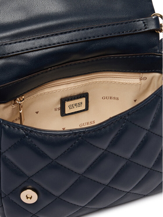 Guess Guess Τσάντα Juliet Mini HWQG24 56740 Σκούρο μπλε