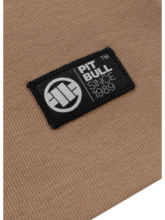 PITBULL PITBULL Tank top Tank Brązowy Regular Fit