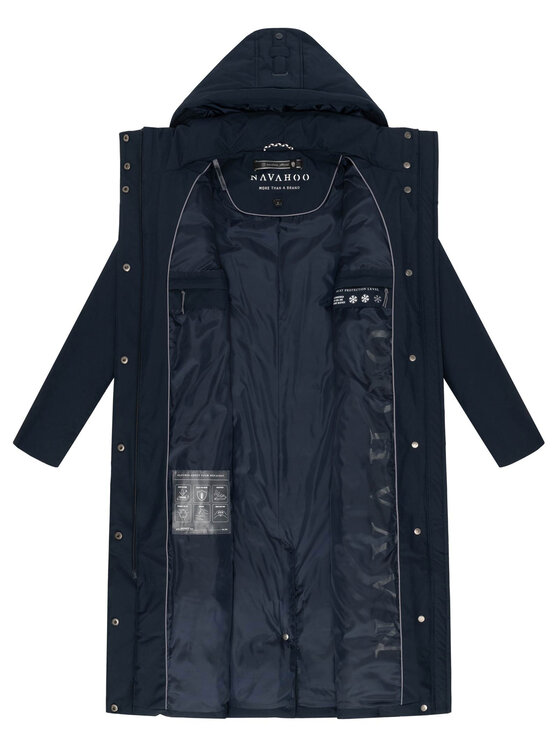 Navahoo Navahoo Kurtka zimowa Waldbummler Niebieski Regular Fit