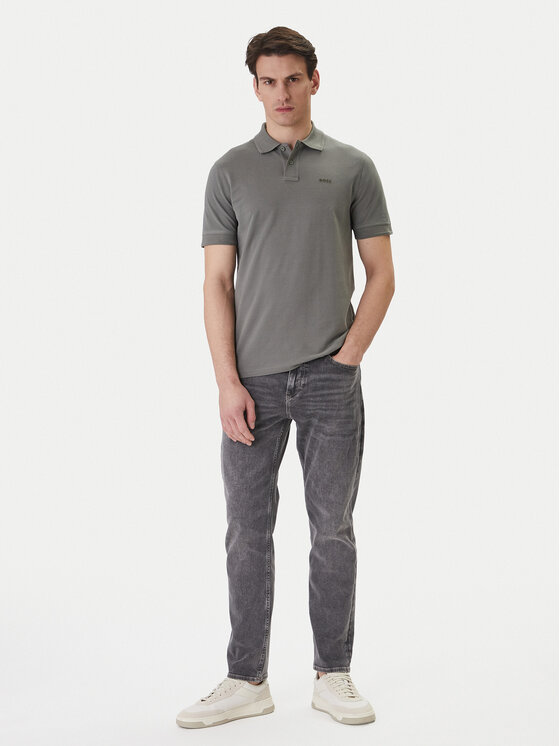 BOSS BOSS Majica Tales 50508584 Siva Regular Fit