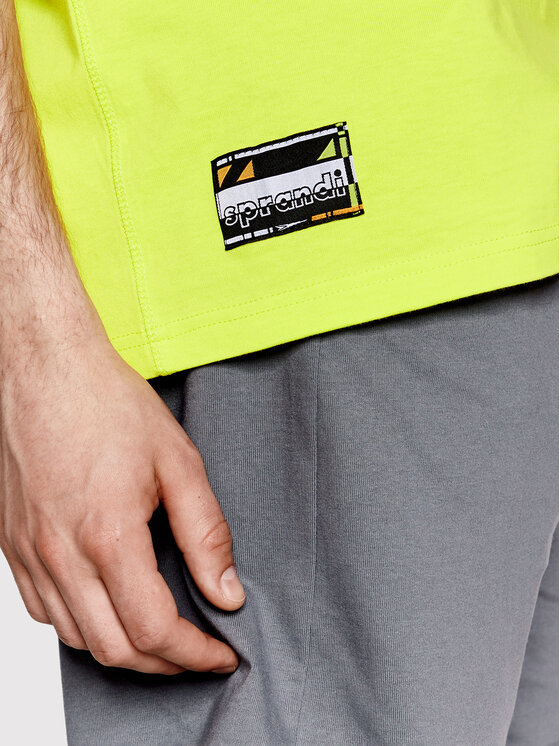 Sprandi Sprandi T-shirt SP22-TSM201 Verde Regular Fit
