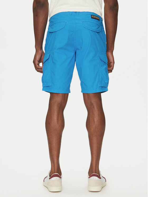 Napapijri Napapijri Pantaloncini di tessuto Noto 2.0 NP0A4HOQ Blu Regular Fit