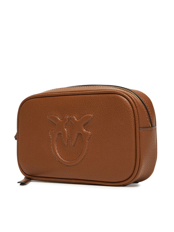 PINKO PINKO Ročna torba Pelle Bottalata AI 25-26 PCPL 105354 A29Q Rjava