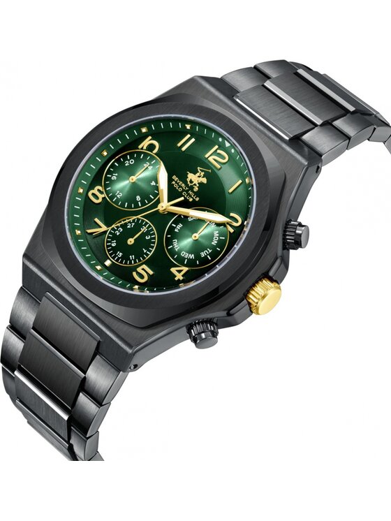 Beverly Hills Polo Club Beverly Hills Polo Club Zegarek BP3777X.670 Zielony