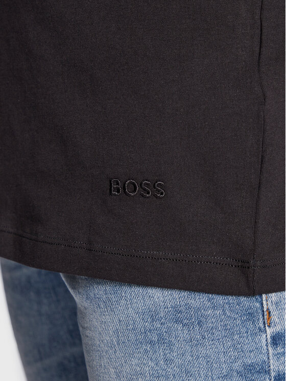 BOSS BOSS Komplet tank topów 50475278 Czarny Regular Fit