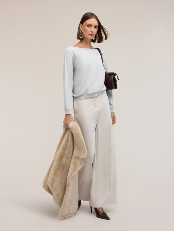 Motivi Motivi Maglione M359E002417N003 Grigio Boxy Fit