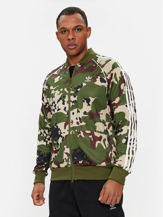 adidas Sweatshirt Camo SSTR IS0253 Grun Regular Fit Modivo