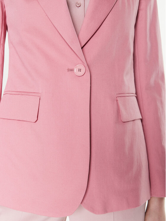 Weekend Max Mara Weekend Max Mara Σακάκι Gelosia 23504102 Ροζ Regular Fit