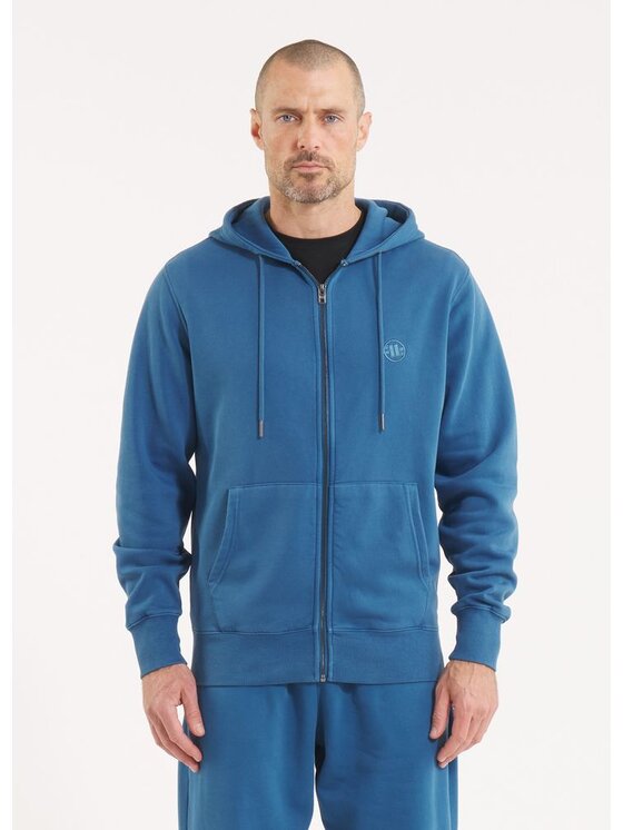 PITBULL PITBULL Bluza Lancaster II Niebieski Regular Fit