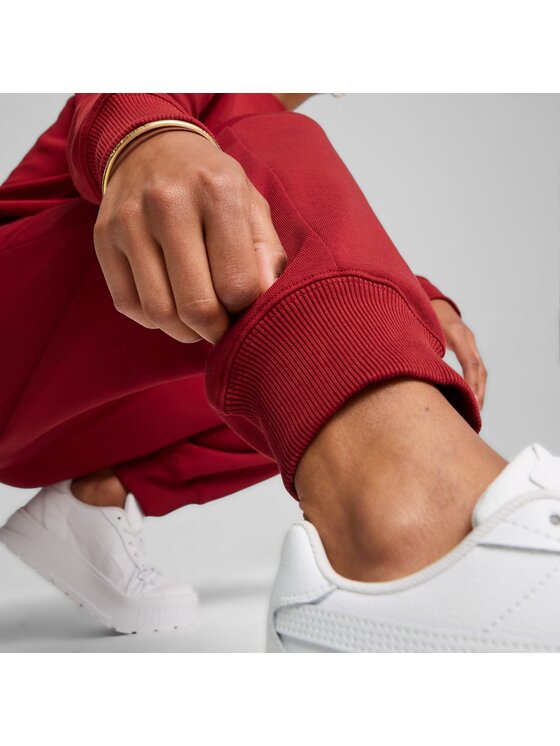 Puma Puma Spodnie dresowe 681542 Czerwony Regular Fit