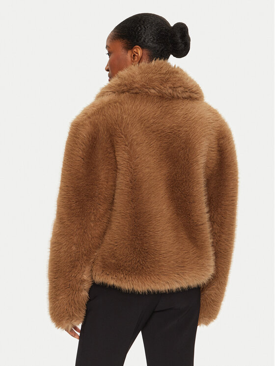 YES LONDON YES LONDON Krzno ECO/026 Rjava Regular Fit