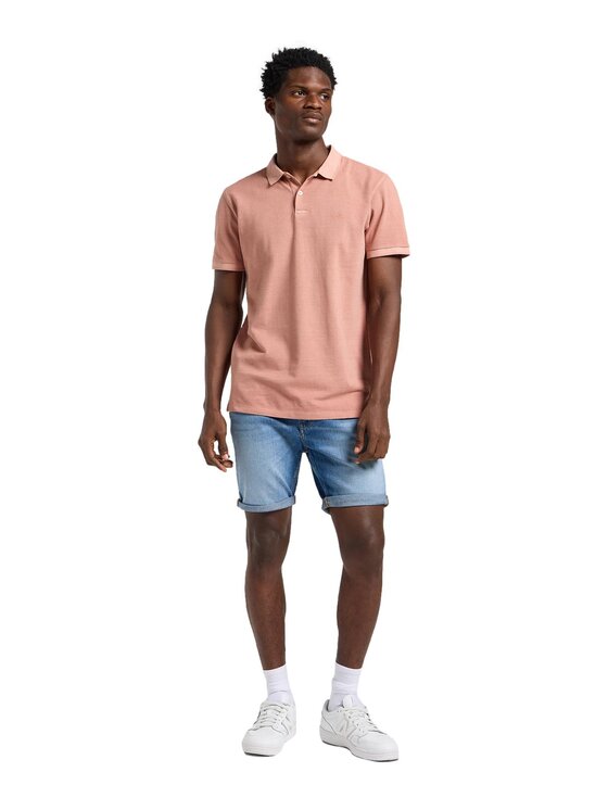 Lee Lee Polo 112363861 Różowy Regular Fit