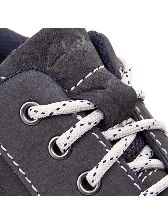 Clarks Halbschuhe Beachmont Edge 261057197 Dunkelblau