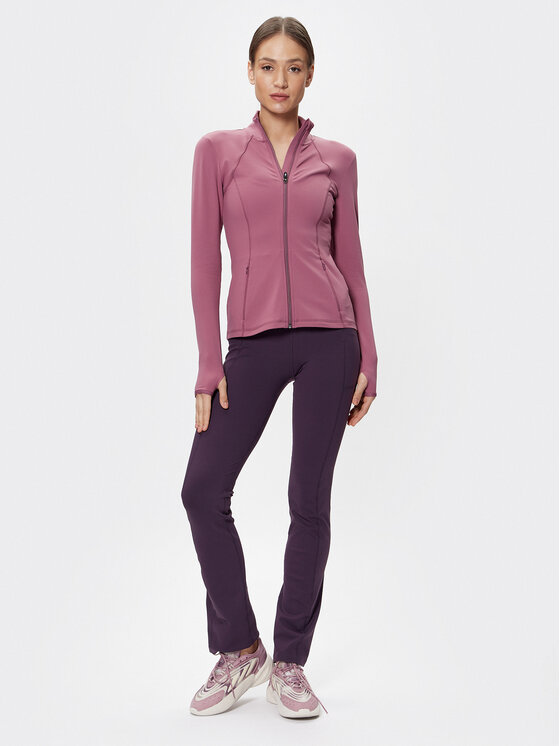 Skechers Skechers Spodnie dresowe Skechers Go Walk Pant Fioletowy Regular Fit