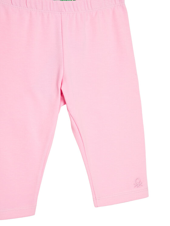 United Colors Of Benetton United Colors Of Benetton Colanți 3MT1GF01M Roz Slim Fit