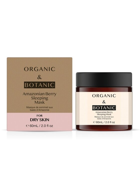 Organic & Botanic Organic & Botanic Maseczka do spania OB Amazonian Berry Maska do twarzy