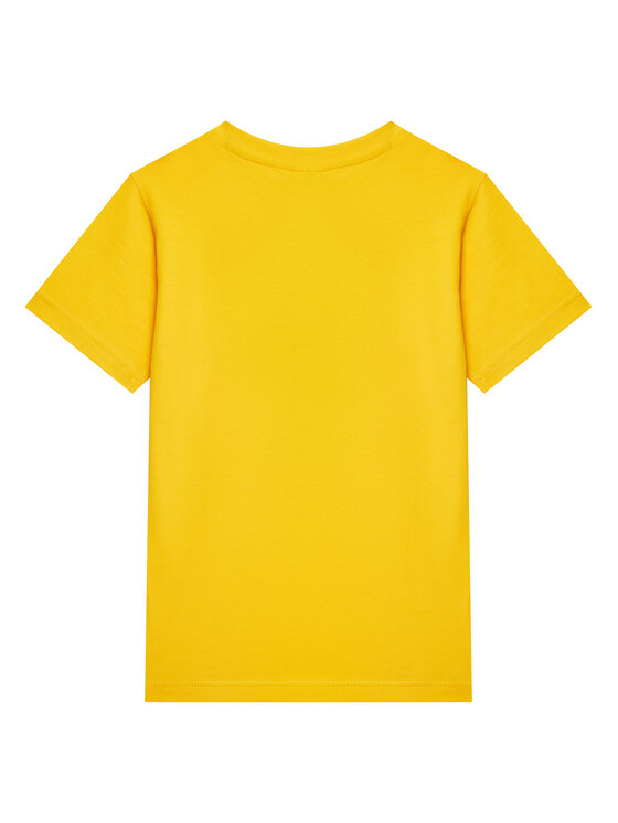 Champion Champion T-krekla un šortu komplekts 307062 Dzeltens Regular Fit