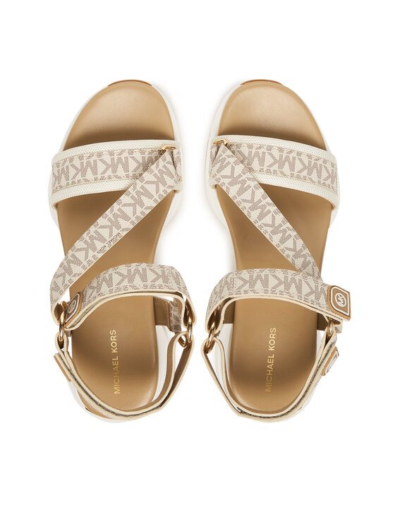 MICHAEL Michael Kors MICHAEL Michael Kors Sandále Bowie Sandal 43S6BWFA1B Krémová