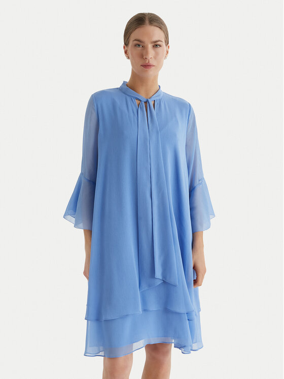 JOOP! JOOP! Φόρεμα κοκτέιλ Denia 30102010 Γαλάζιο Regular Fit