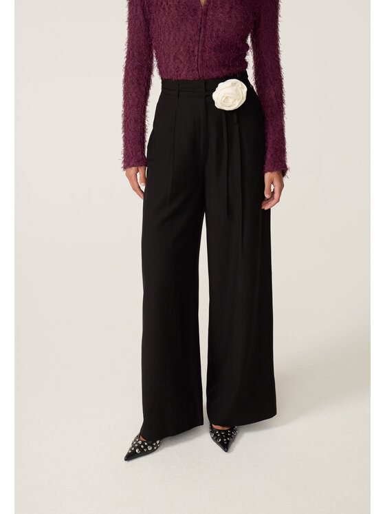 Fabienne Chapot Fabienne Chapot Spodnie materiałowe 6716-509-103 Czarny Regular Fit