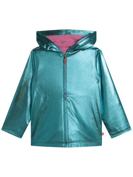 Billieblush Billieblush Μπουφάν αδιάβροχο U16353 Πράσινο Regular Fit
