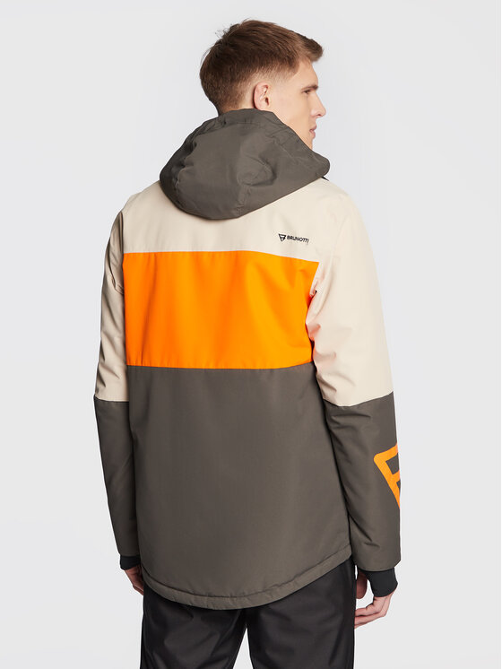 Brunotti Brunotti Slidinėjimo striukė Flynners 2221200103 Chaki Regular Fit