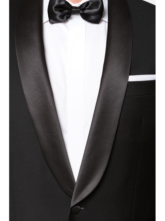 Lancerto Lancerto Szalik GA073122000018 Czarny Regular Fit