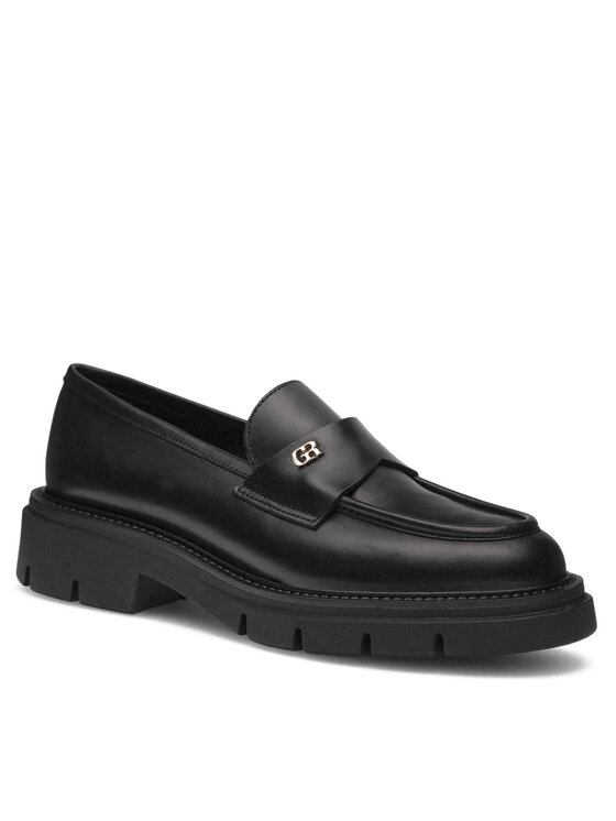 GINO ROSSI GINO ROSSI Loafersy GRACE-I23-26372PE Czarny