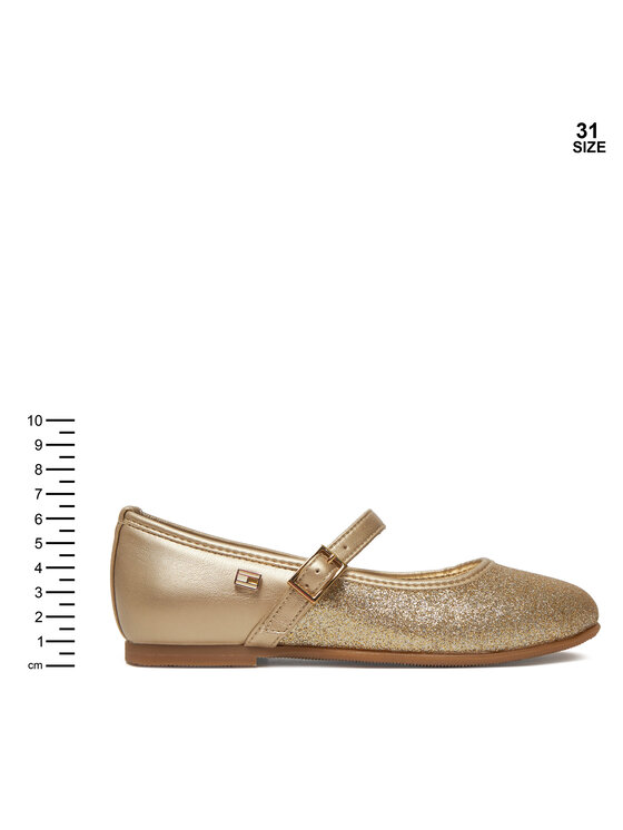 Tommy Hilfiger Tommy Hilfiger Balerinke Ballerina T4A3-33930-0572 M Zlatna