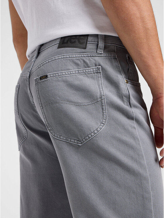 Lee Lee Jeansy OSCAR Szary Regular Fit