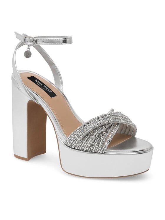 Nine West Nine West Босоніжки WFA2736-1 Срібний