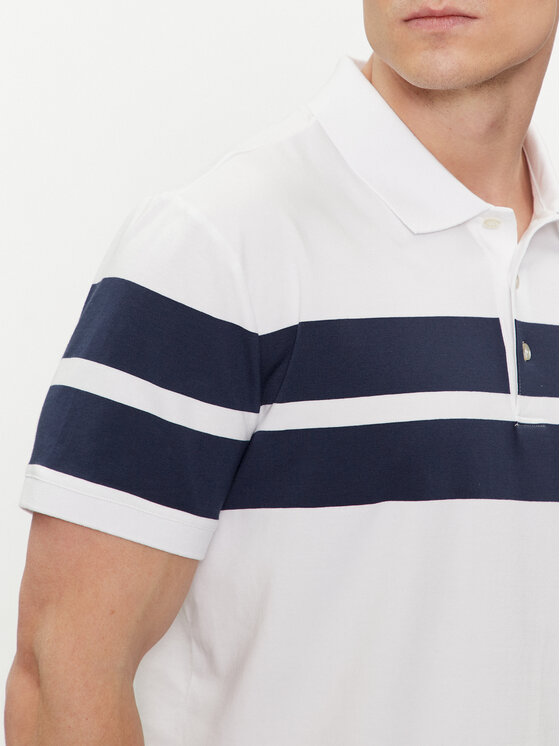 Guess Guess Polo M4GP10 KC741 Biały Regular Fit