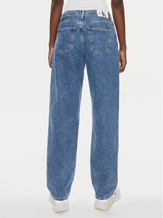 Calvin Klein Jeans Calvin Klein Jeans Džínsy 90's J20J222753 Modrá Straight Fit