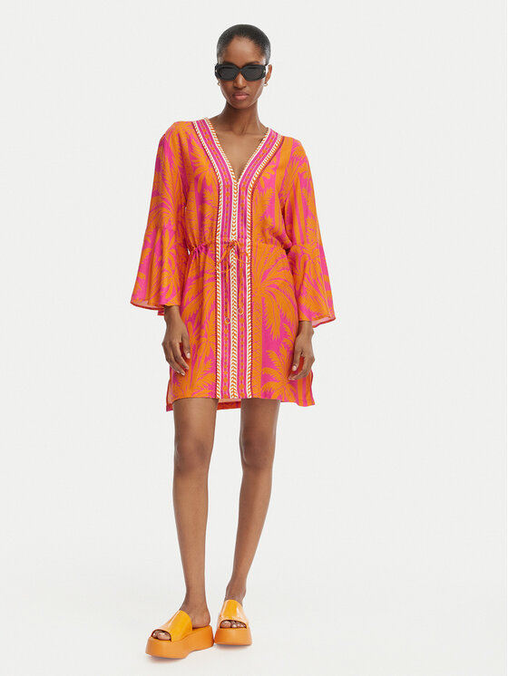 Maaji Maaji Пляжна сукня Enjoyable PT2472CPO016 Оранжевий Regular Fit